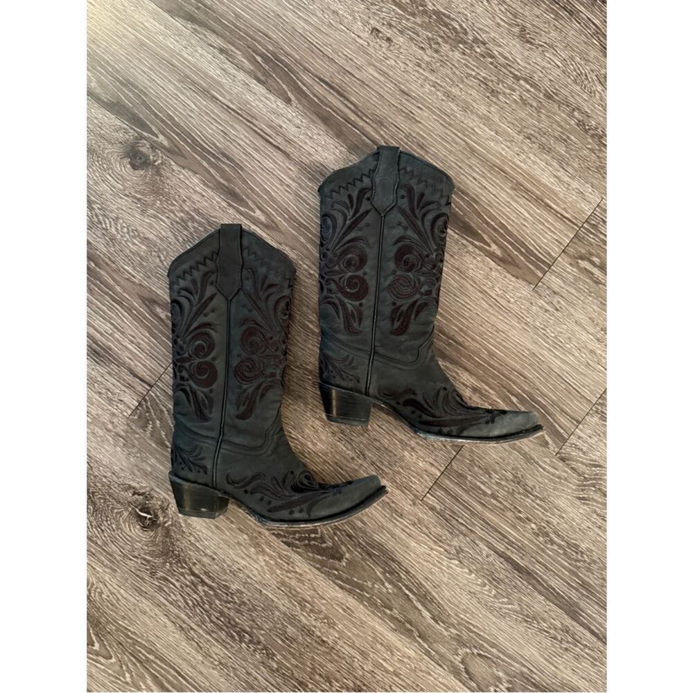 CIRCLE G WOMEN'S FILIGREE WESTERN BOOTS